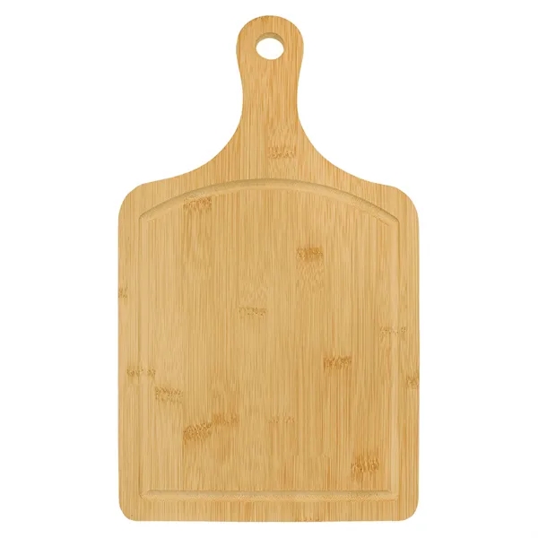 15 1/2" x 9" Bamboo Paddle Cutting Board with Juice Groove... from ASI 74601 Calico