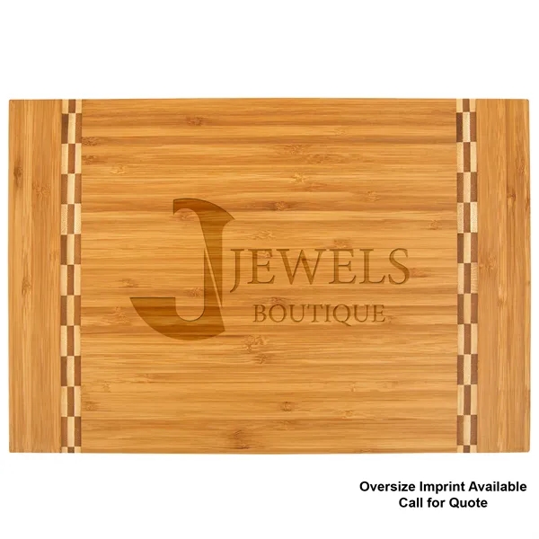 15" x 10 1/4" x 1/2" cutting board made of bamboo... from ASI 74601 Calico