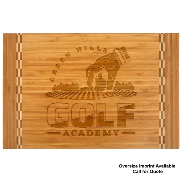 18 1/4" x 12" x 1/2" cutting board made of bamboo... from ASI 74601 Calico