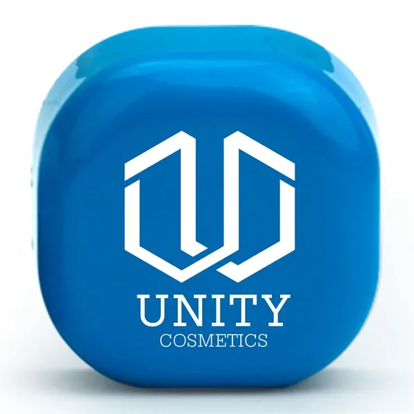 1.25" x 1.25" x 1.25" neon cube lip balm moisturizer with... from ASI 61966 HPG / Mixie