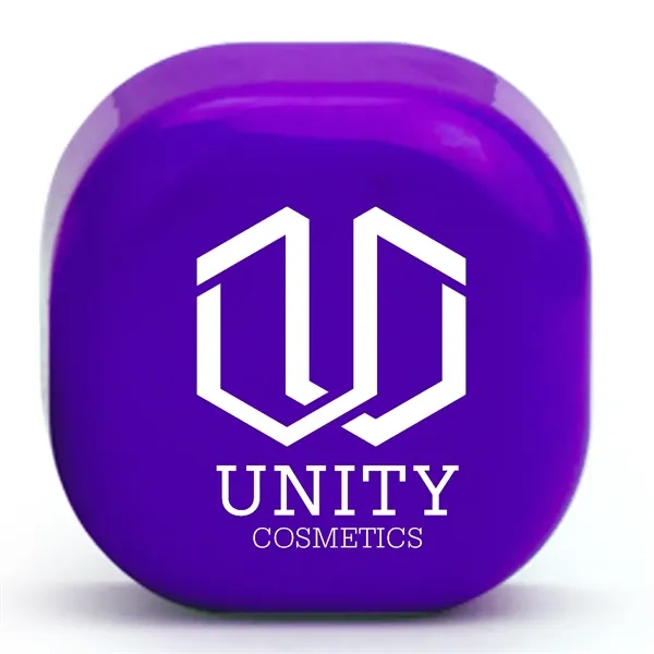 1.25" x 1.25" x 1.25" neon cube lip balm moisturizer with... from ASI 61966 HPG / Mixie