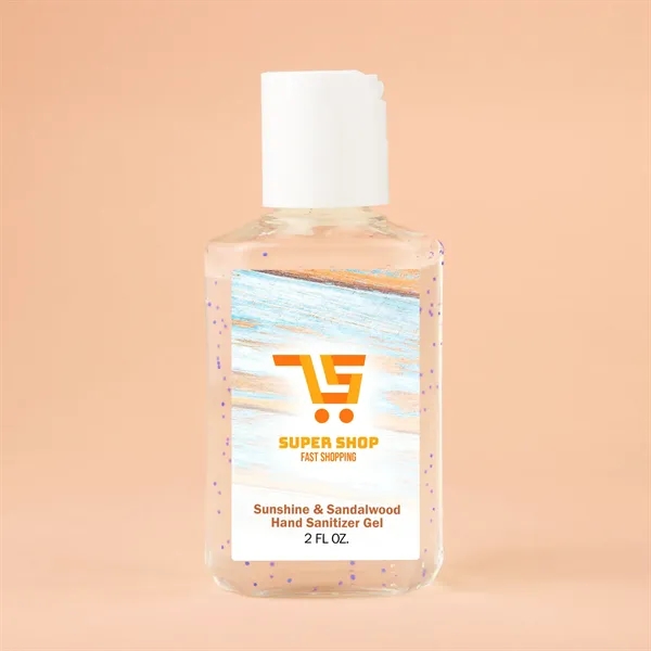 2 oz Travel Hand Sanitizer Gel with moisturizing beads containing vitamins... from ASI 61966 HPG / Mixie