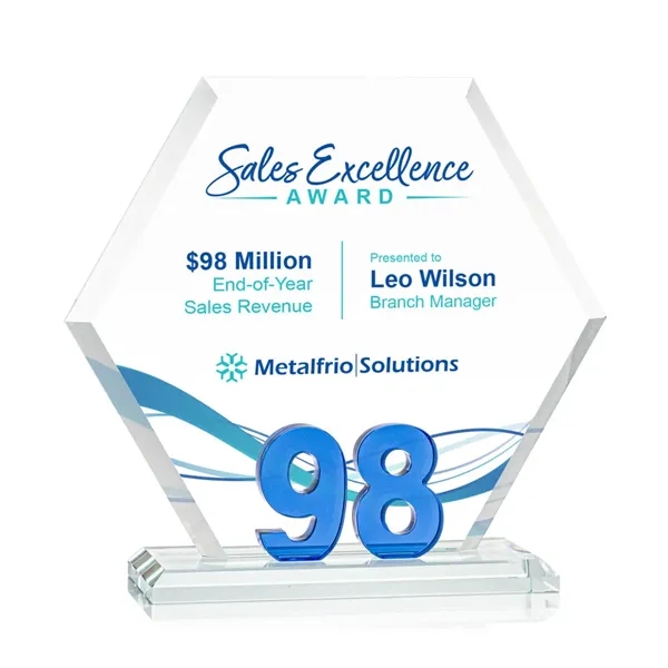 Mark a milestone in your organization with our Starfire Crystal Riviera... from ASI 84592 St Regis Group / St Regis