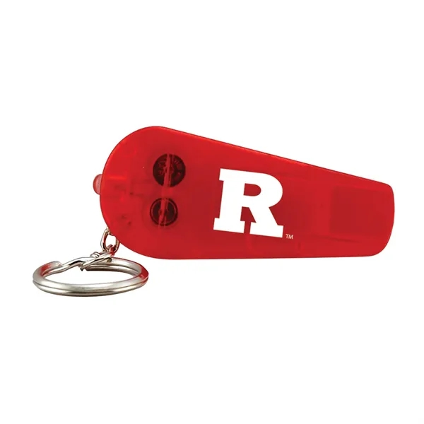 Light up whistle key tag with red light.... from ASI 62190 Illini