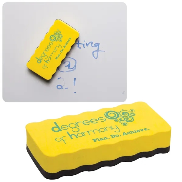 Magnetic dry eraser, offered in a variety of colors and showcases... from ASI 62190 Illini