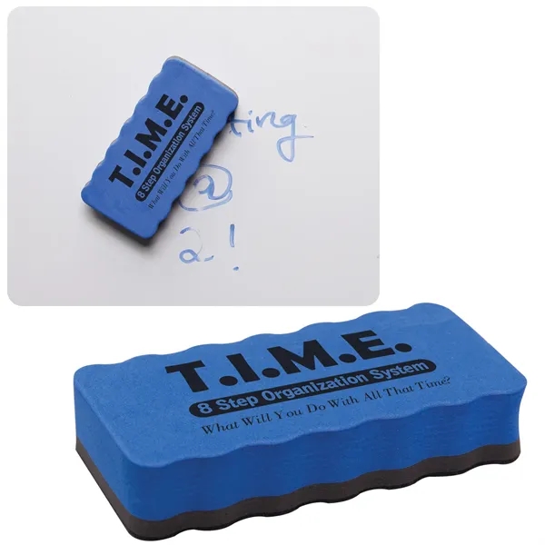 Magnetic dry eraser, offered in a variety of colors and showcases... from ASI 62190 Illini