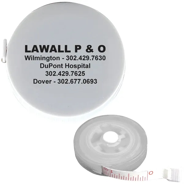Round tape measure with metric and inches.... from ASI 62190 Illini