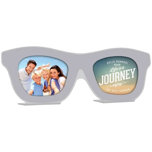 Sunglasses shaped photo frame with two inserts.... from ASI 62190 Illini