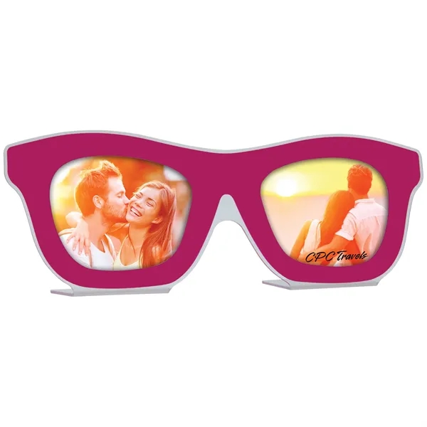 Sunglasses shaped photo frame with two inserts.... from ASI 62190 Illini
