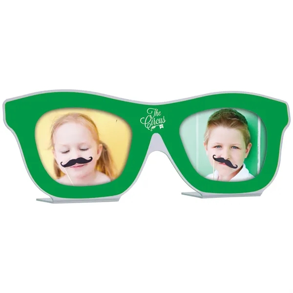 Sunglasses shaped photo frame with two inserts.... from ASI 62190 Illini