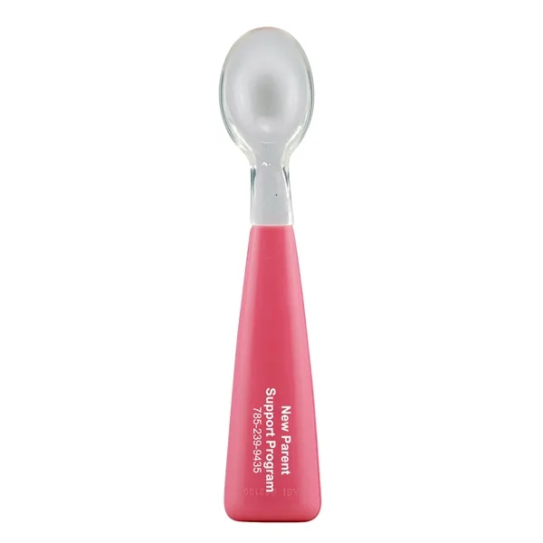 Baby spoon that features a flexible tip and clear spoon.... from ASI 62190 Illini