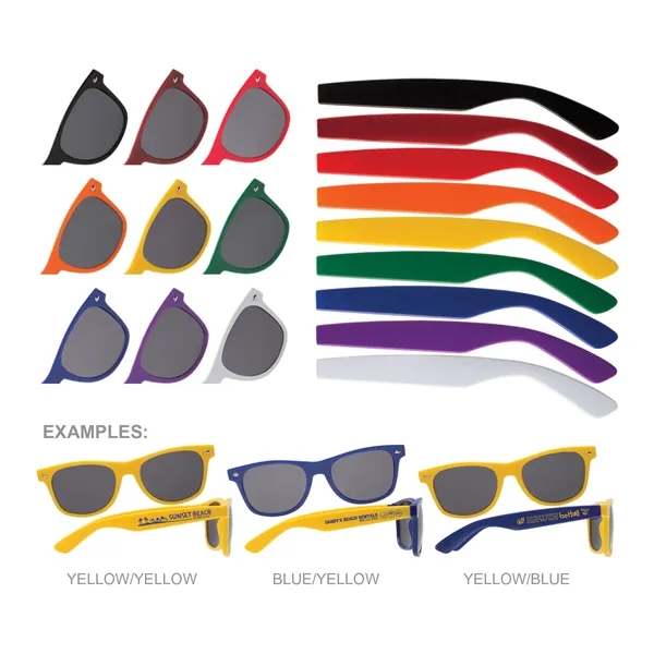 Mix N' Match Sunglasses; provides 100% UV protection and feature shatter... from ASI 62190 Illini