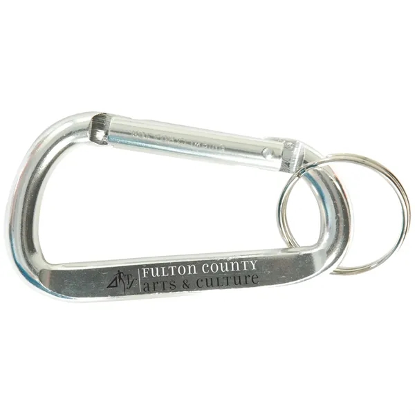 Carabiner key tag that measures 3 3/8" x 1 5/8" and... from ASI 62190 Illini