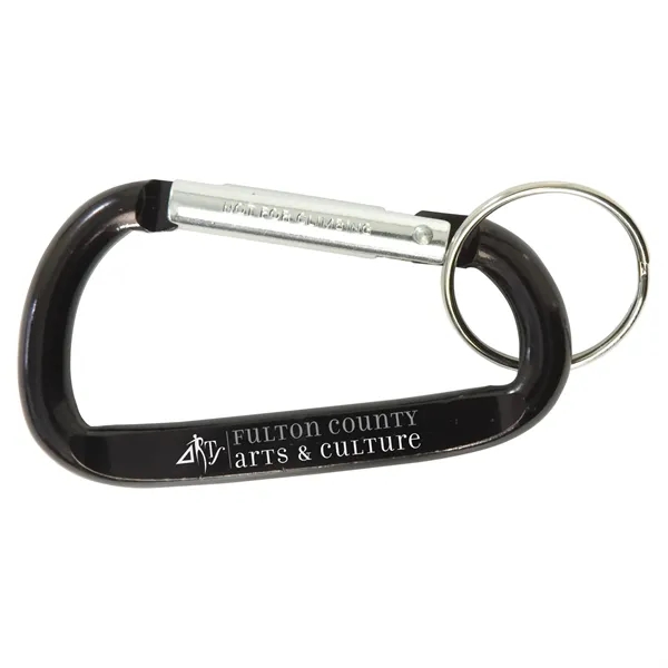 Carabiner key tag that measures 3 3/8" x 1 5/8" and... from ASI 62190 Illini