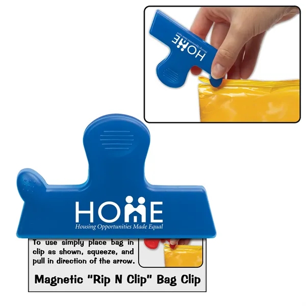 Magnetic bag clip in an assortment of colors.... from ASI 62190 Illini