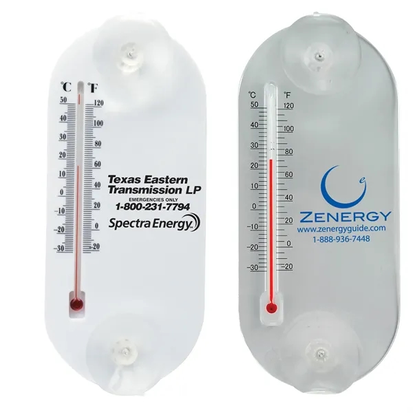 Large acrylic oval temperature gauge for indoor and outdoor use.... from ASI 62190 Illini