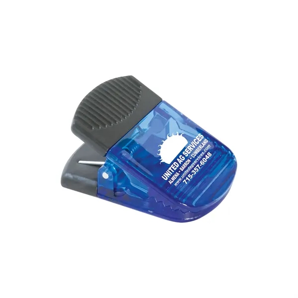 Square magnetic clip with black grip.... from ASI 62190 Illini
