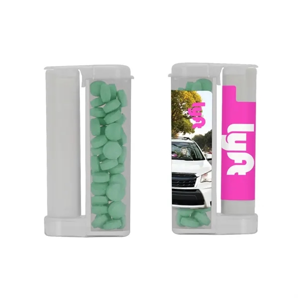 SPF15 lip balm with sugar-free mint in a flip-top container plus... from ASI 37218 Athena Promo (tm)