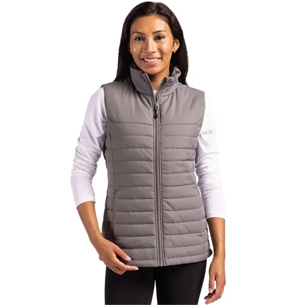 Clique Elevation Eco Full Zip Womens Puffer Vest... from ASI 47965 Cutter & Buck