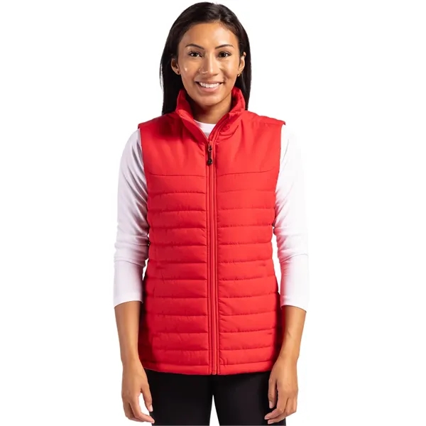 Clique Elevation Eco Full Zip Womens Puffer Vest... from ASI 47965 Cutter & Buck