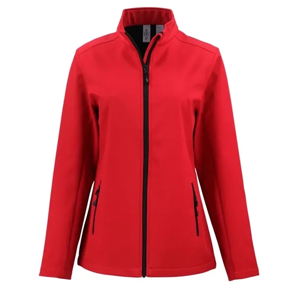Clique Tempo Eco Stretch Full Zip Womens Softshell Jacket... from ASI 47965 Cutter & Buck
