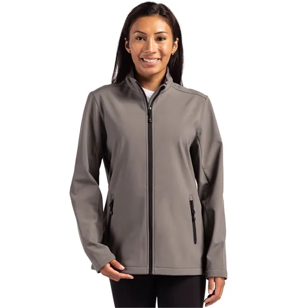 Clique Tempo Eco Stretch Full Zip Womens Softshell Jacket... from ASI 47965 Cutter & Buck