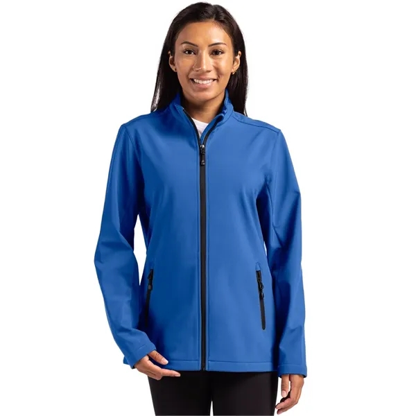 Clique Tempo Eco Stretch Full Zip Womens Softshell Jacket... from ASI 47965 Cutter & Buck