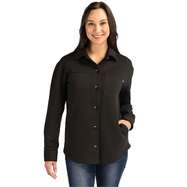 Cutter & Buck Roam Eco Recycled Womens Shirt Jacket... from ASI 47965 Cutter & Buck