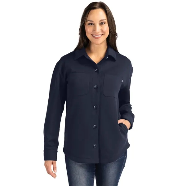 Cutter & Buck Roam Eco Recycled Womens Shirt Jacket... from ASI 47965 Cutter & Buck
