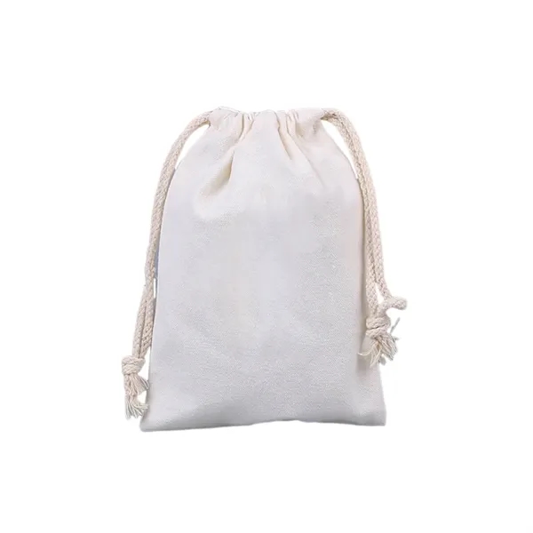 Cotton canvas drawstring pouch plus 1c1p silkscreen imprint plus standard shipping... from ASI 37218 Athena Promo (tm)