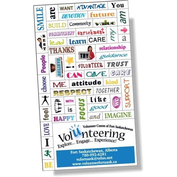 Magnetic Word Set Special with Full Color Imprint. Choice of two... from ASI 87400 ArtechPro