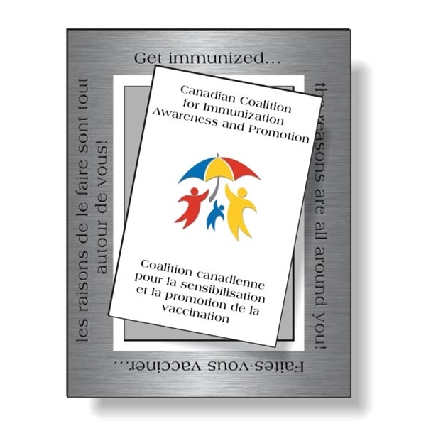 Magnetic Photo Frame Stock Shapes Full Color Imprint. Digitally printed in... from ASI 87400 ArtechPro