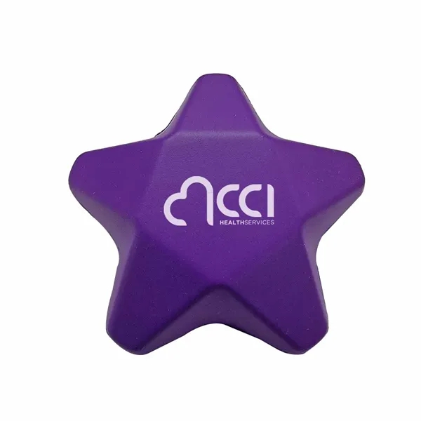 Squeezable Star Shape Stress Ball & Grip Strengthener 2 3/4" -... from ASI 45100 Chulani Promotional Products, Inc / Competitive Edge Innovations/Chulani