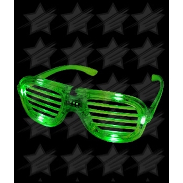 LED Shutter Slotted Shades - Assorted... from ASI 46531 ZZ DROPPED -CGNPromotions.com / CGNPromotions