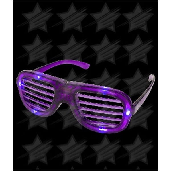 LED Shutter Slotted Shades - Assorted... from ASI 46531 ZZ DROPPED -CGNPromotions.com / CGNPromotions