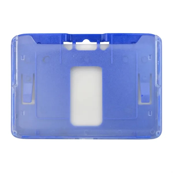 3.75" x 2.66" horizontal molded polycarbonate badge holders.... from ASI 62088 IDProductsource
