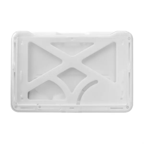 2.66" x 3.75" rigid molded plastic badge holders with three card... from ASI 62088 IDProductsource