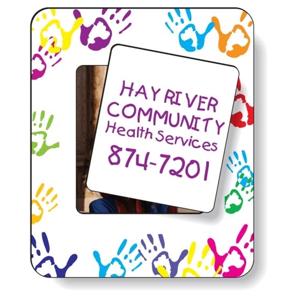 Magnetic Photo Frame Stock Shapes Full Color Imprint. Digitally printed in... from ASI 87400 ArtechPro