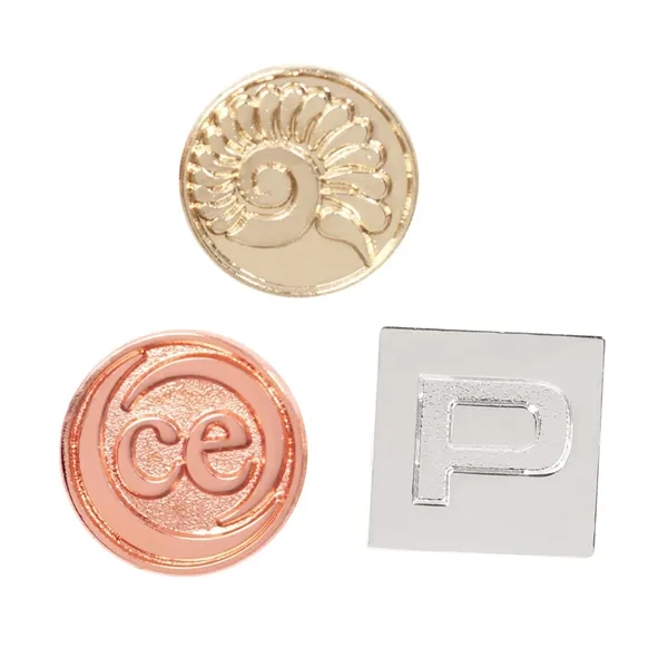 Die Struck Lapel Pins are colorless lapel pins that are die... from ASI 62088 IDProductsource