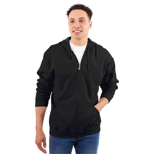A versatile, durable zipper hoodie with a 55/45 recycled cotton/poly blend,... from ASI 72657 Active Life Promo / Active Life
