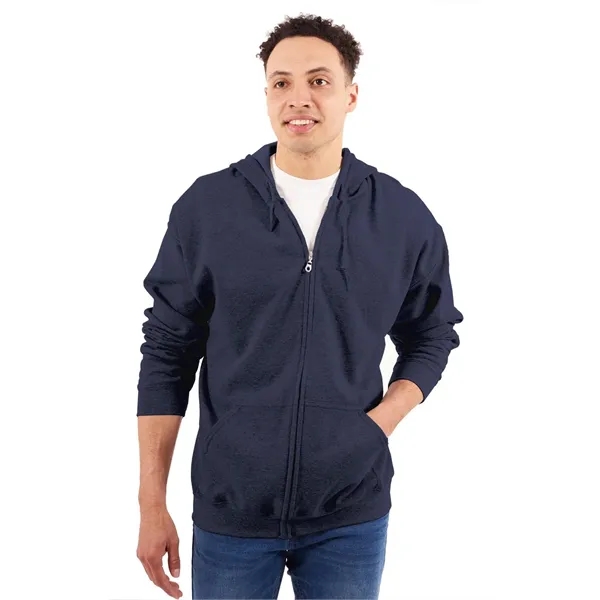 A versatile, durable zipper hoodie with a 55/45 recycled cotton/poly blend,... from ASI 72657 Active Life Promo / Active Life