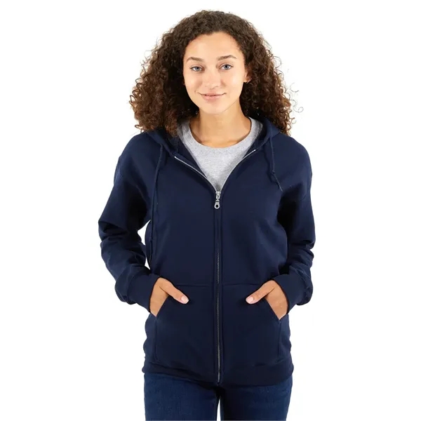 A versatile, durable zipper hoodie with a 55/45 recycled cotton/poly blend,... from ASI 72657 Active Life Promo / Active Life