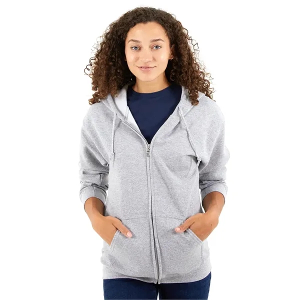 A versatile, durable zipper hoodie with a 55/45 recycled cotton/poly blend,... from ASI 72657 Active Life Promo / Active Life