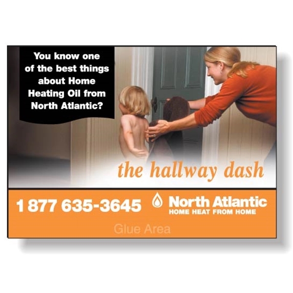 Rectangle Magnet Square Corners Full Color Imprint. White vinyl topcoat.... from ASI 87400 ArtechPro