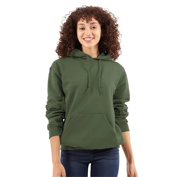 A versatile, durable sweatshirt with a 65/35 cotton/poly blend, double-lined hood,... from ASI 72657 Active Life Promo / Active Life