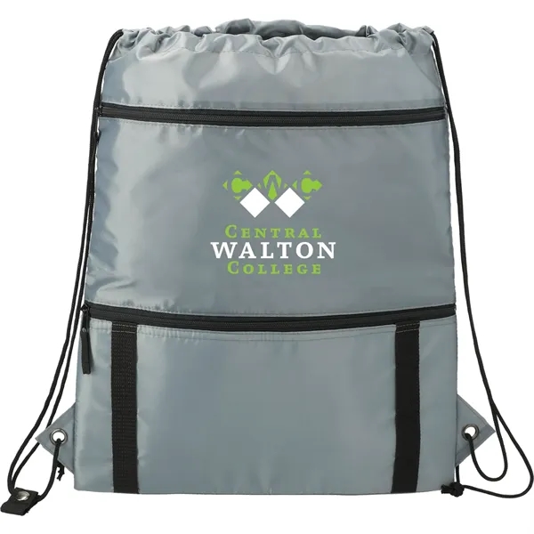 0.25" x 19.25" x 15.5" backpack with a drawstring closure... from ASI 66887 PCNA / Bullet