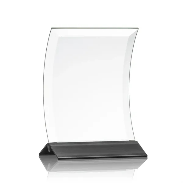 The elegant smoked shade of the black curved starfire is held... from ASI 84592 St Regis Group / St Regis