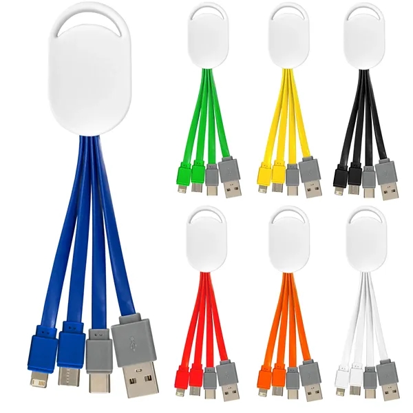 Ellipse 3-in-1 Dual Input Charging Cable... from ASI 30208 A P Specialties / AP Specialties