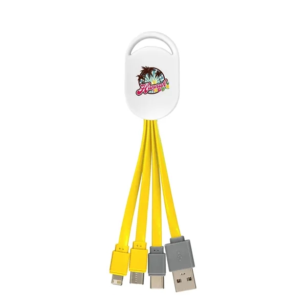 Ellipse 3-in-1 Dual Input Charging Cable... from ASI 30208 A P Specialties / AP Specialties