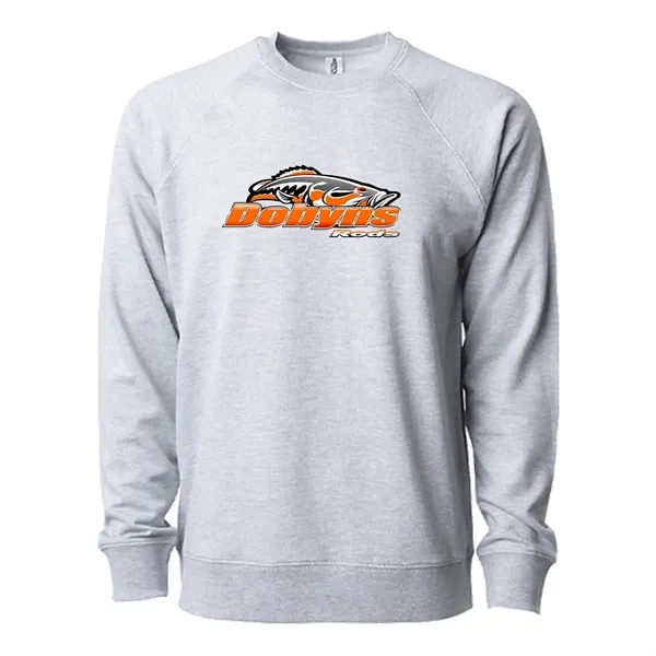 Independent Trading Unisex Lightweight Loopback Terry Crew... from ASI 30208 A P Specialties / AP Specialties